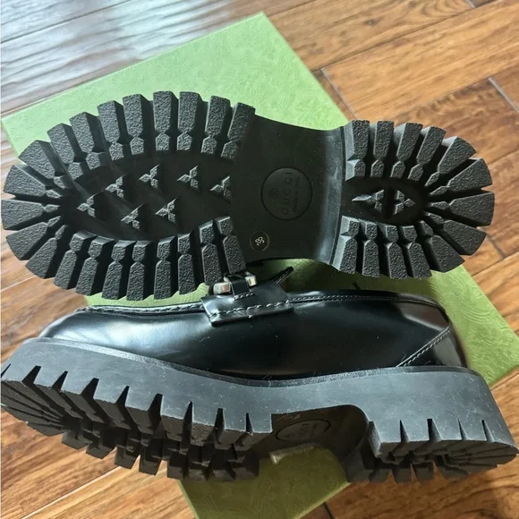 Gucci Cordovan Lux Nero - Size 38 - Picture 3 of 5